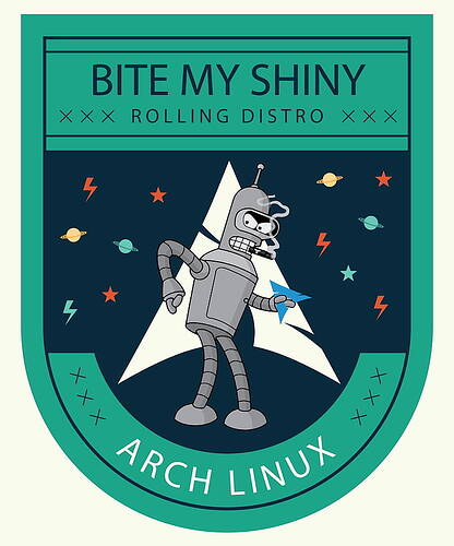 archlinux-bender-futurama-linux-wallpaper-preview