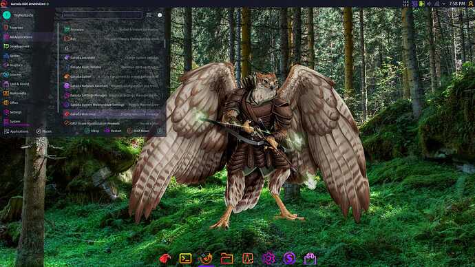 Garuda Gamer Desktop
