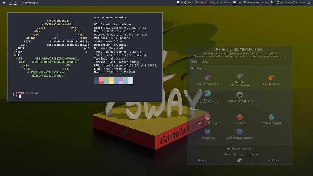 Как установить sway linux