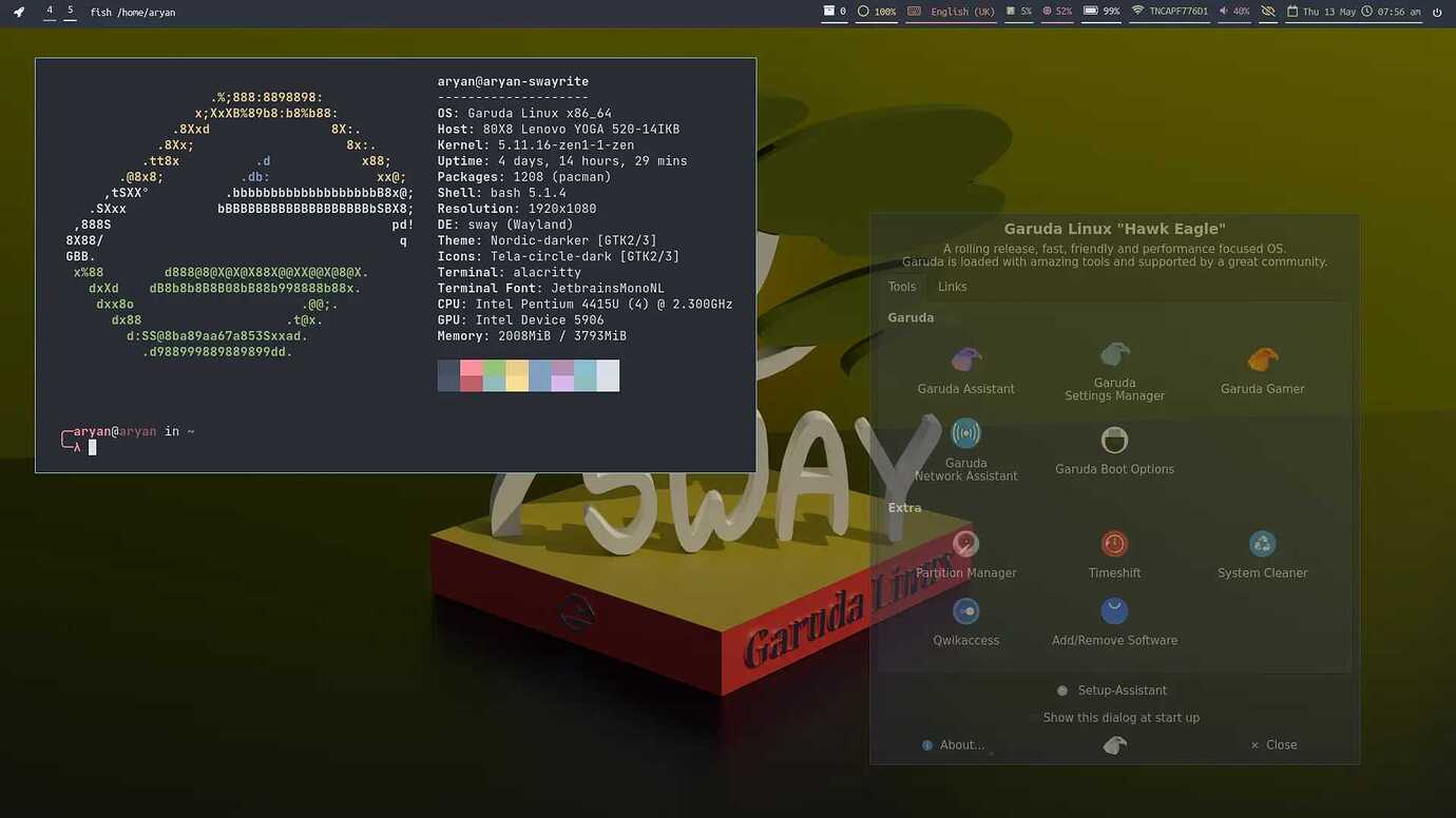 Installing Sway Along With KDE - Sway - Garuda Linux Forum