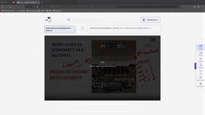 Firefox on Garuda