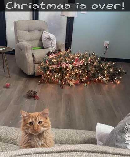 christmas is over