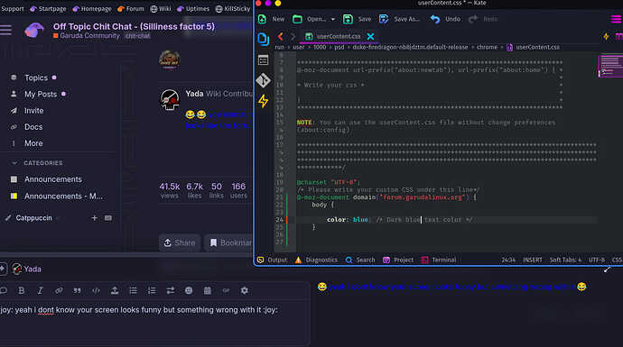 owntextcolor