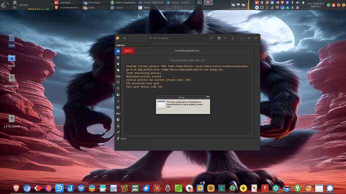 Lutris Error