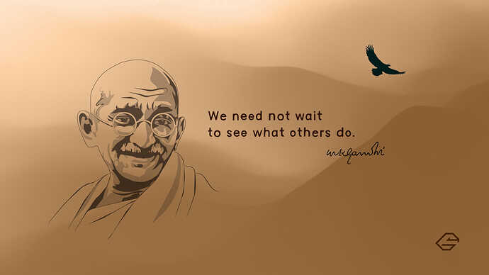 geruda_gandhi_sepia_logo