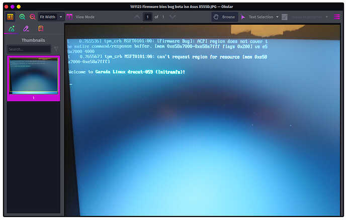 Screenshot 101123 Firmware bios bug beta iso Asus X555D