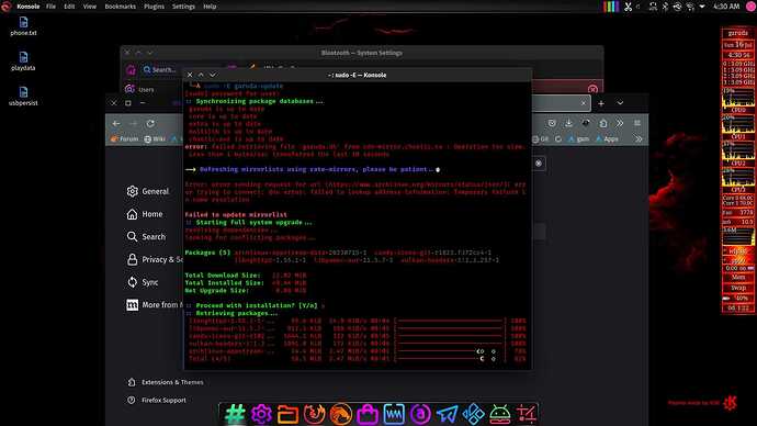 sudo_-E_garuda-update