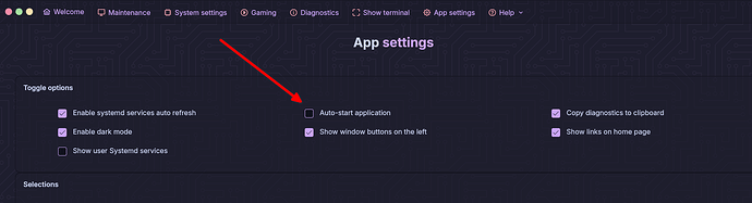 autostart issue