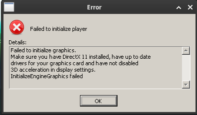 dx11 failure