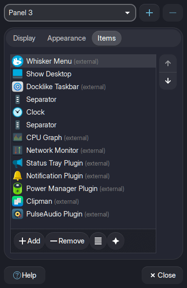 garuda-xfce-preferences