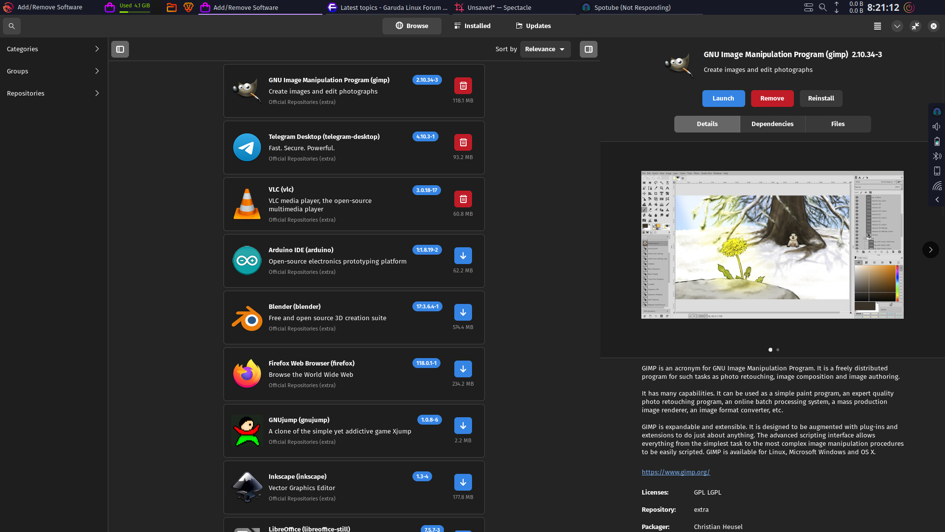Some GTK apps not following sweet dark theme. 🥹 Newbies Garuda